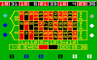 Las Vegas Roulette screenshot 5 for Intellivision